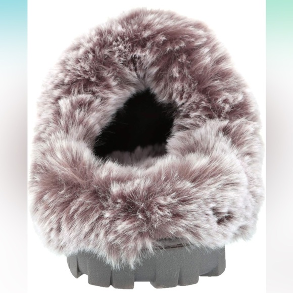 Jessica Simpson Faux Fur Comfy Furry Soft Slippers w/ Memory Foam NEW!! Size 6-7 - Picture 2 of 12